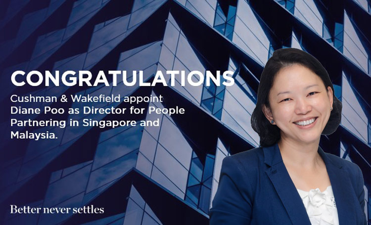 Cushman & Wakefield Appoints Diane Poo as Director for People Partnering in Singapore and Malaysia