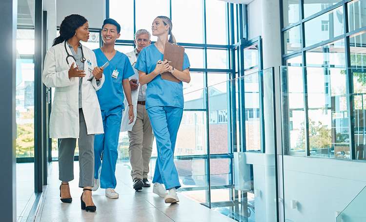 global healthcare company case study web card