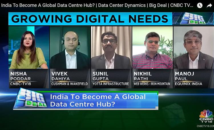 Vivek Dahiya On Data Centre Dynamics In India On Cnbc-tv18's Big Deal