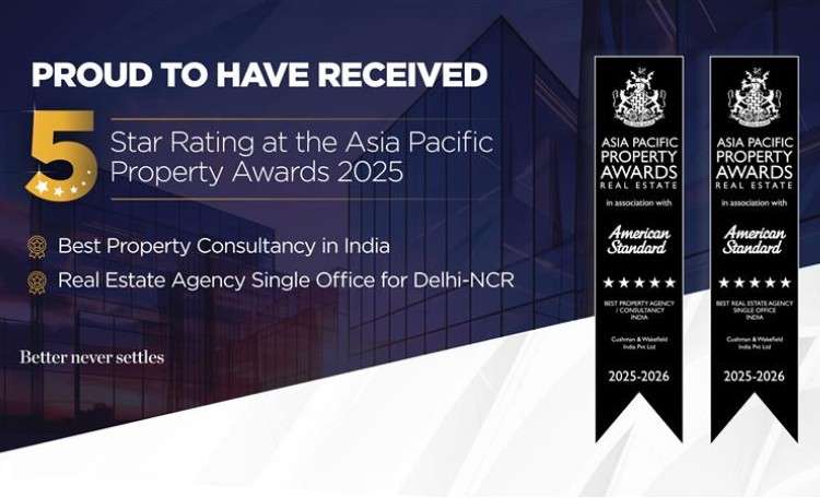 Cushman & Wakefield India Wins Two Five-Star Awards at the 2025 Asia Pacific Property Awards