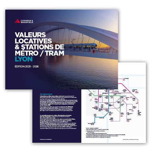 Carte Valeurs locatives Lyon 2025-2026