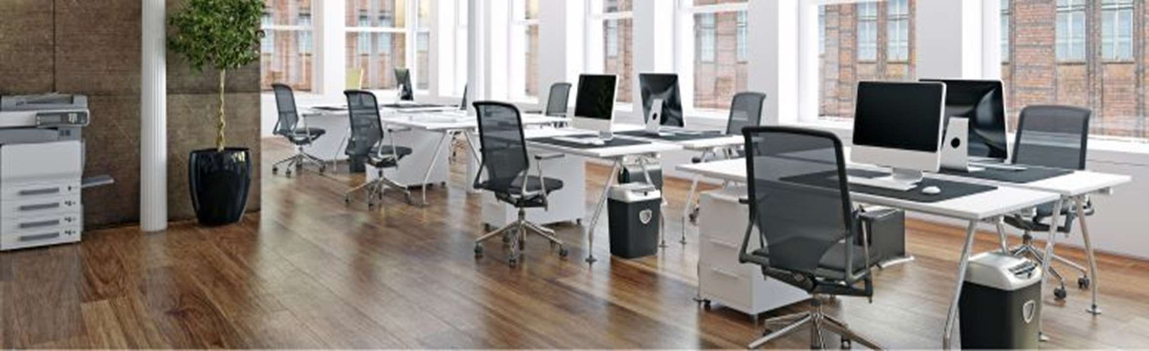 office workspace hero banner