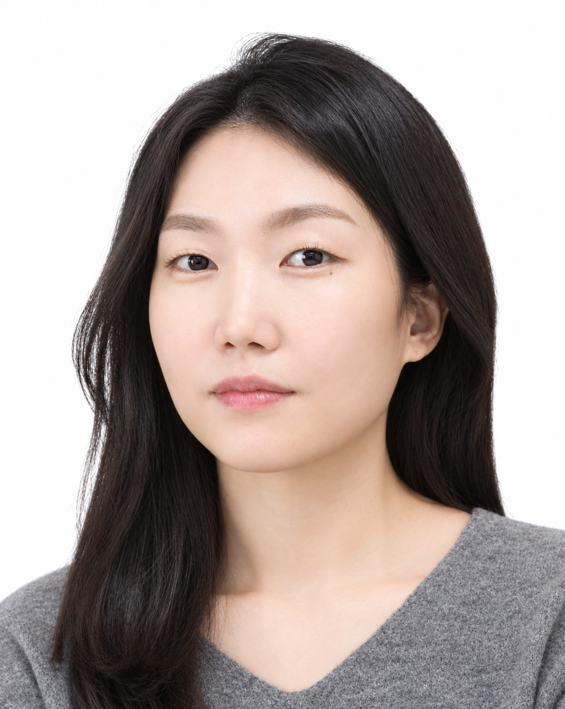 lina lee white background