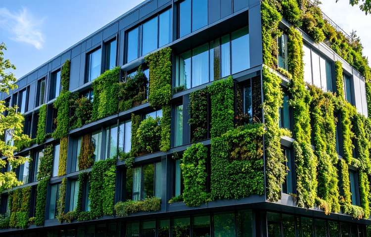  Modern eco-friendly office building