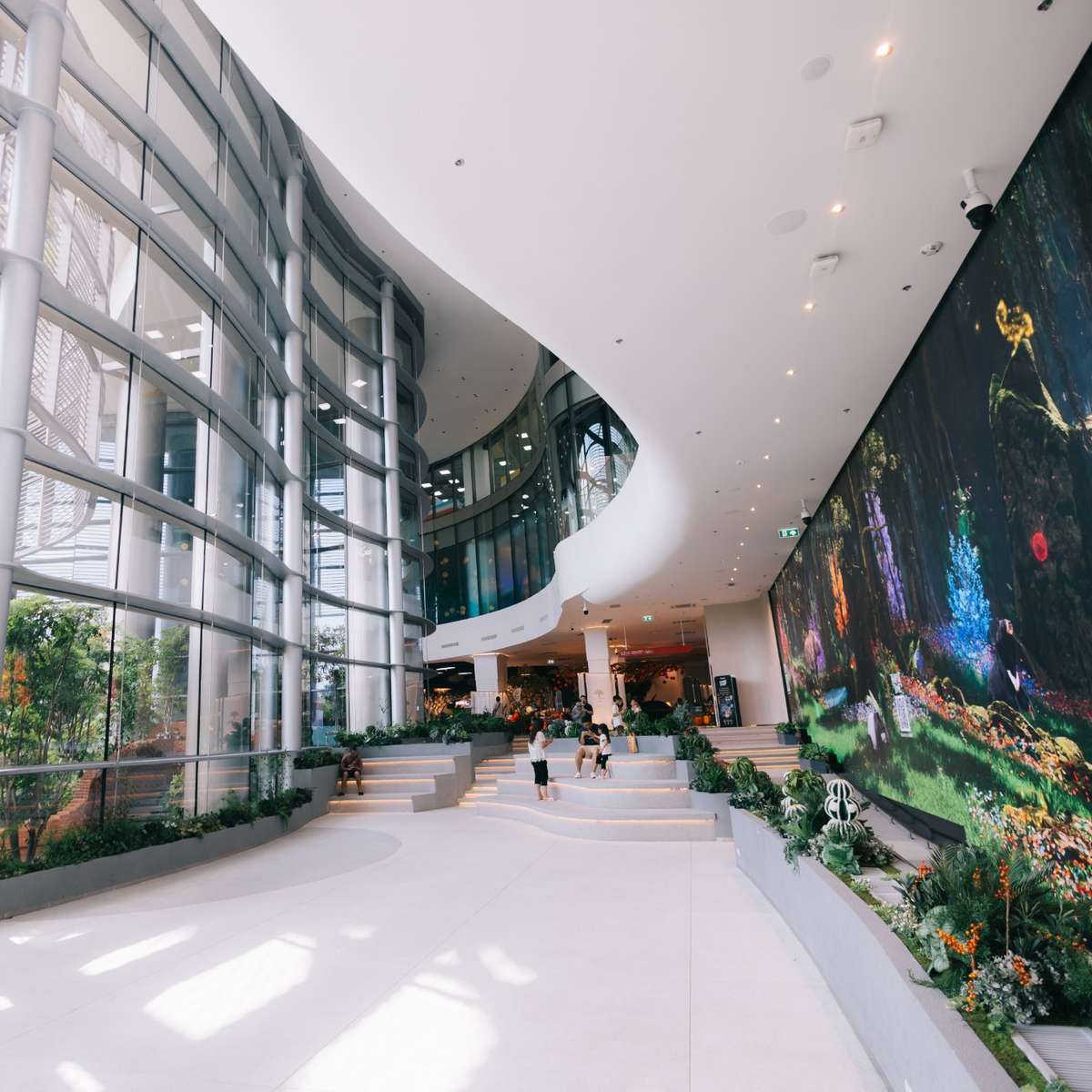 Thailand mall interior