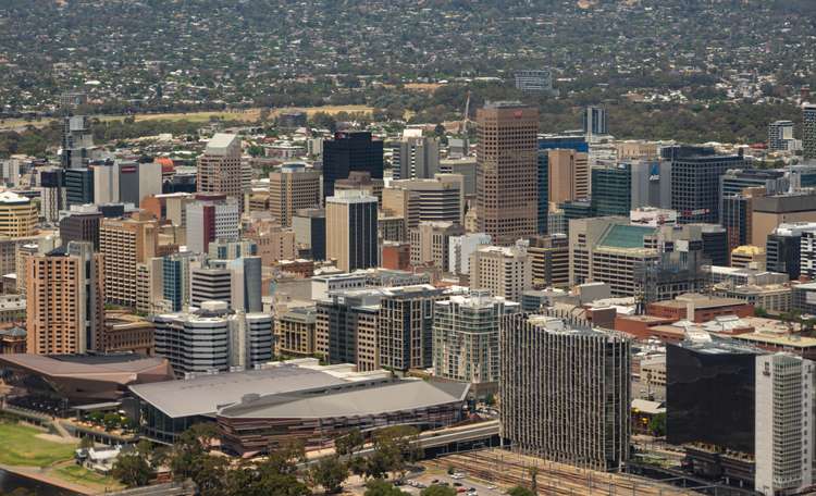 Adelaide Australia skyline