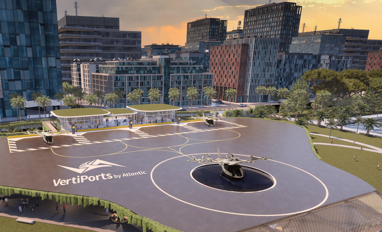 Atlantic Aviation Transforms Urban Mobility with Vertiport Development Initiative