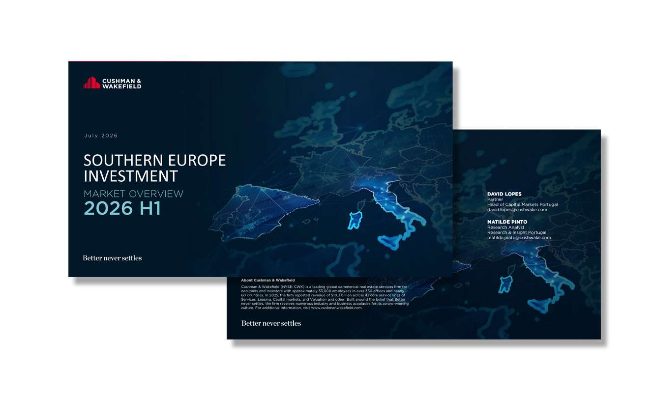 Southern Europe Investment Market H1 2026 report thumbnail
