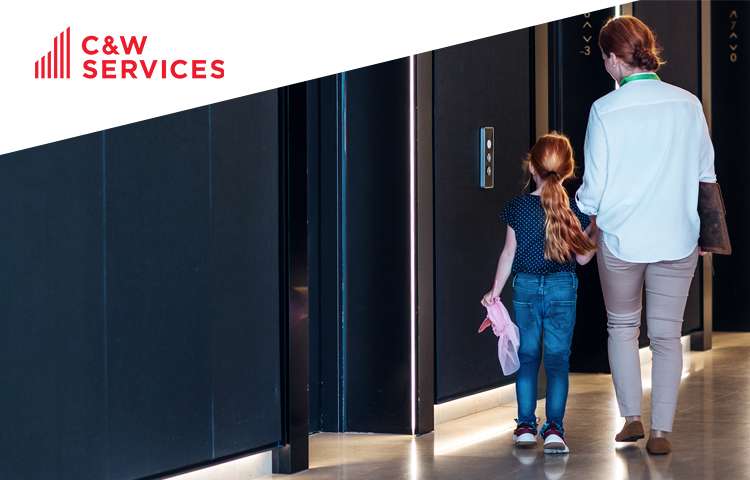 Lifts & Escalators services hero banner - mobile