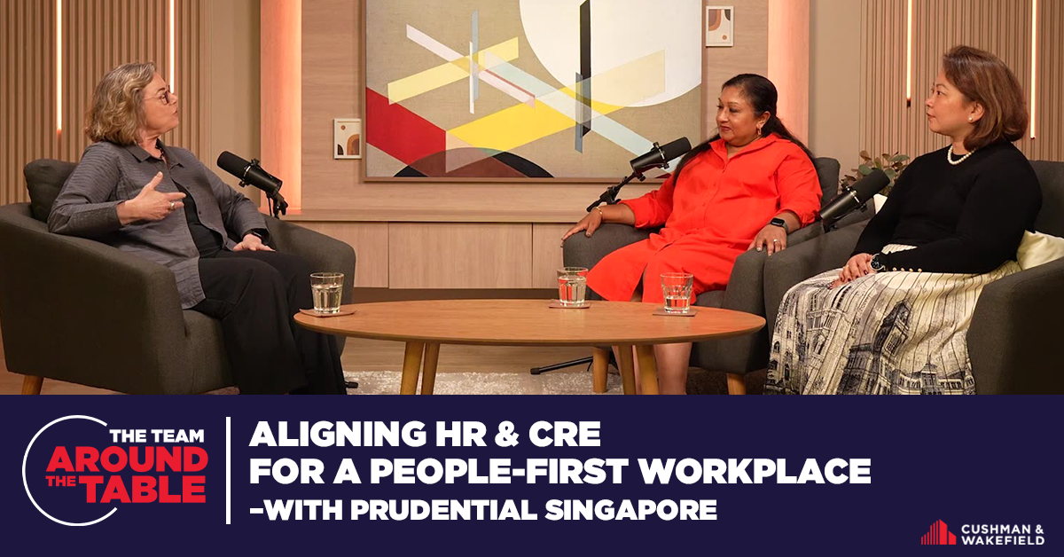 Aligning HR and CRE for a People-First Workplace—With Prudential Singapore