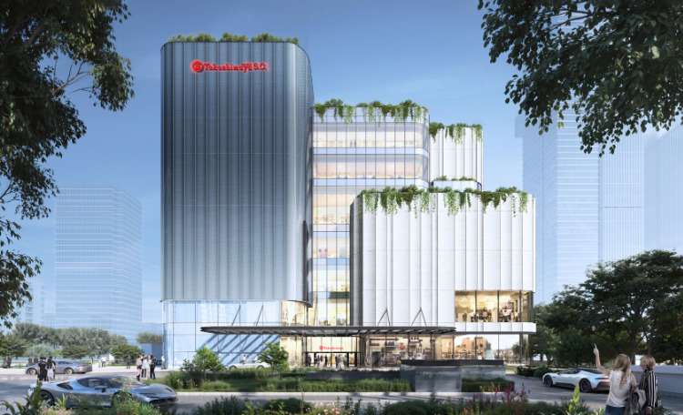 Westlake Square Hà Nôi - tòa văn phòng cho thuê Hạng A nằm trong khu đô thị phía Tây Hồ Tây
