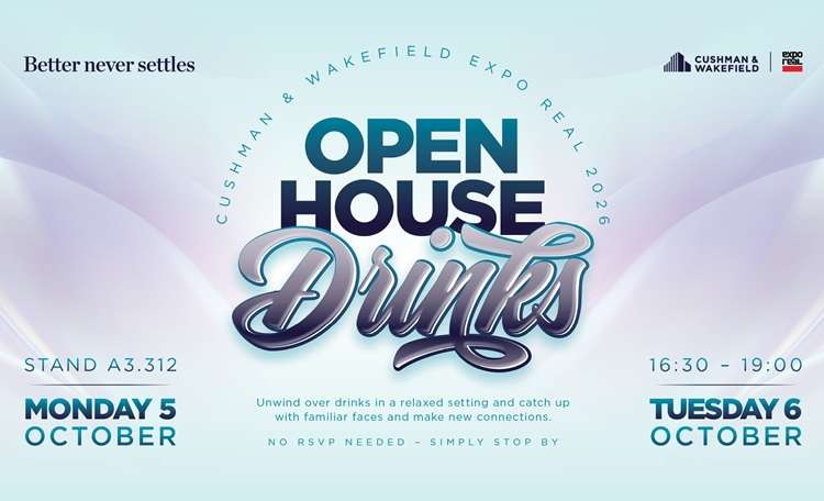 EXPO REAL 2026 - Open House Drinks