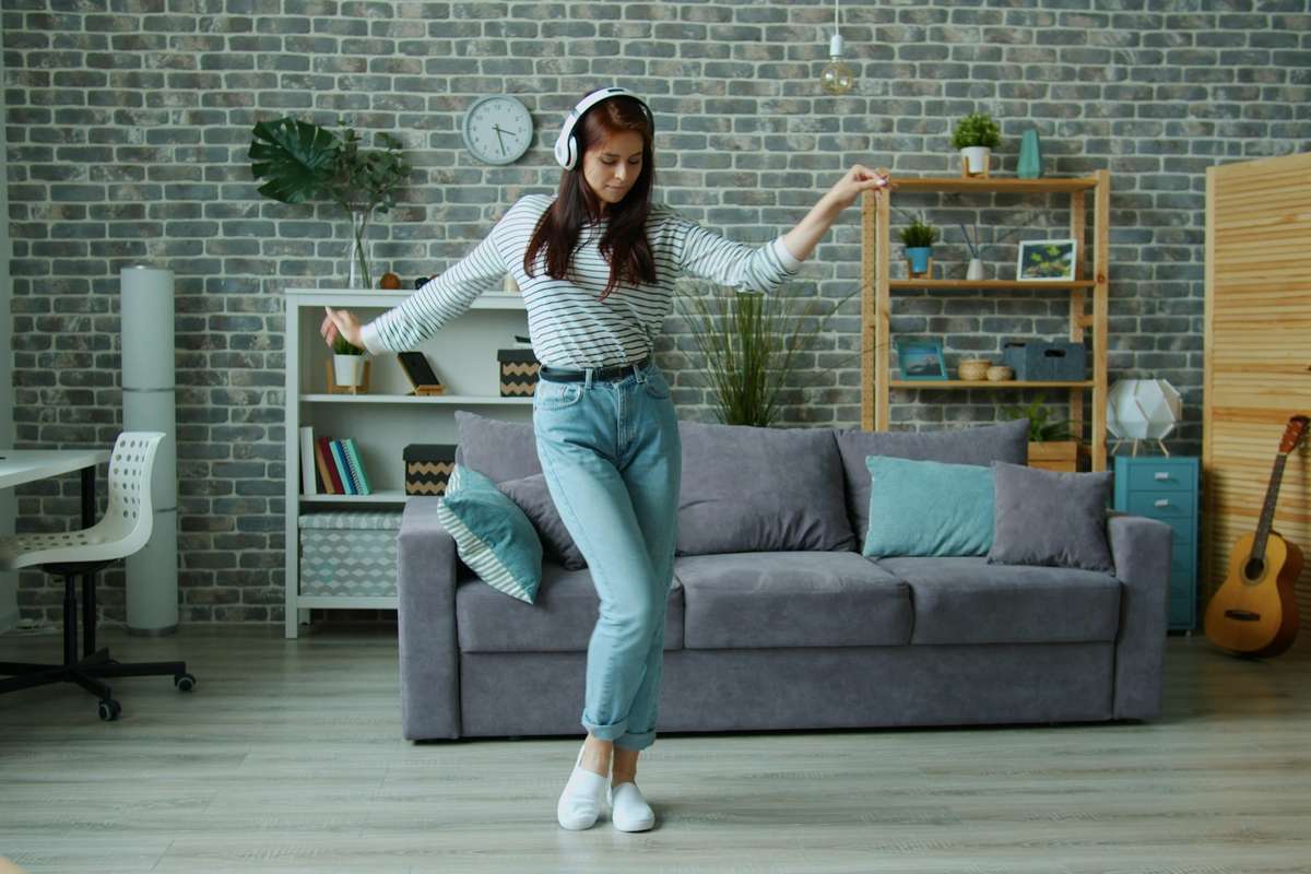 woman inside apartment
