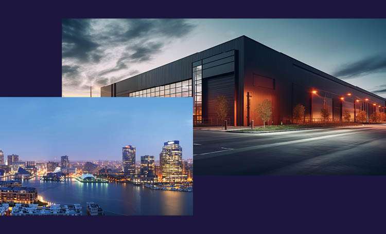 WEB marketbeat digital assets Baltimore industrial