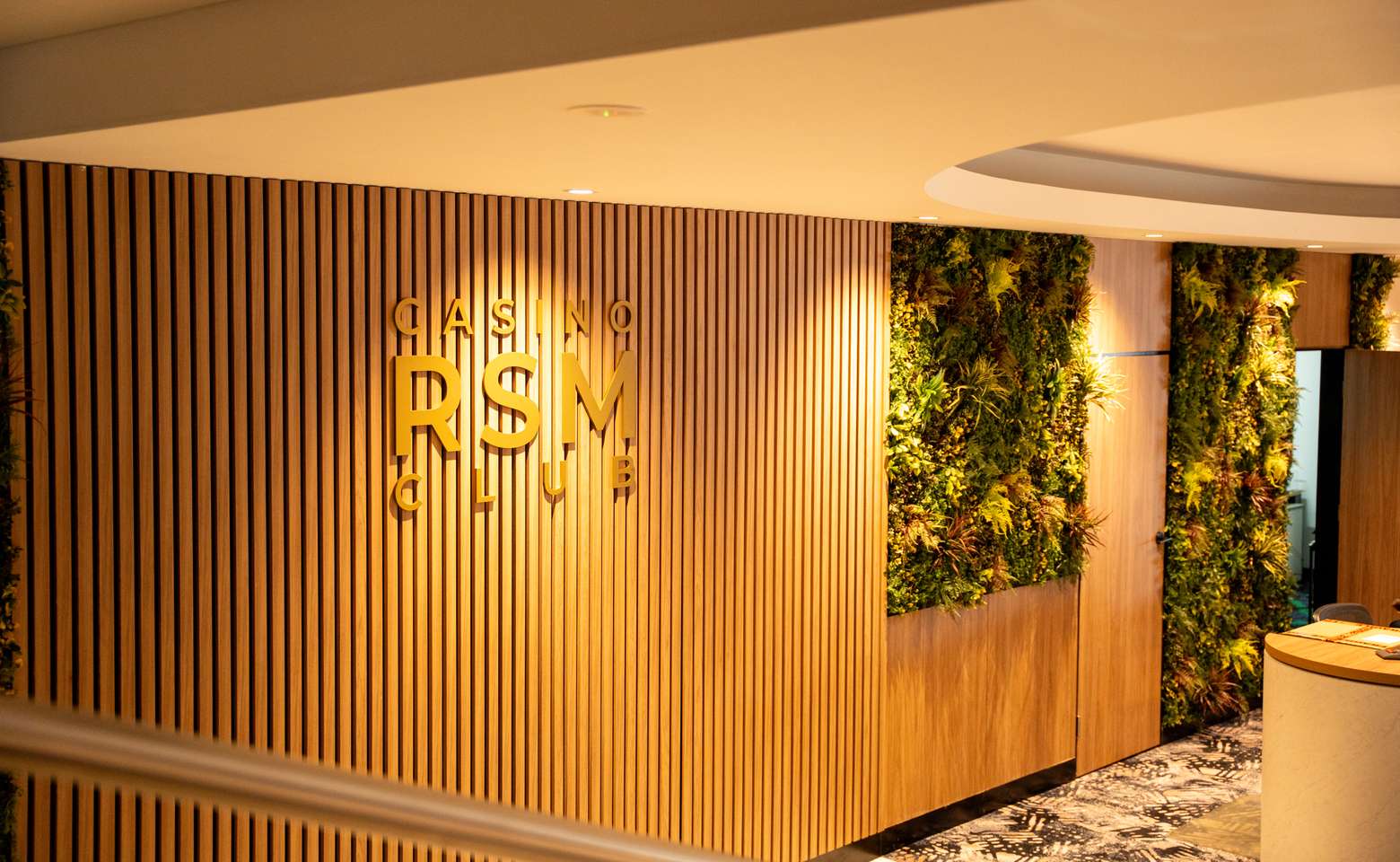 Casino RSM Club wall panel