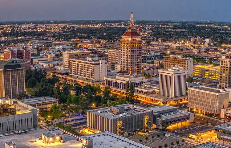 fresno skyline