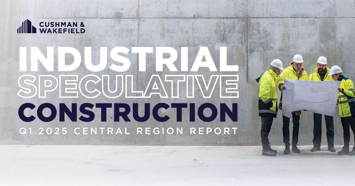 Central Region Industrial Speculative Construction: Q1 2025