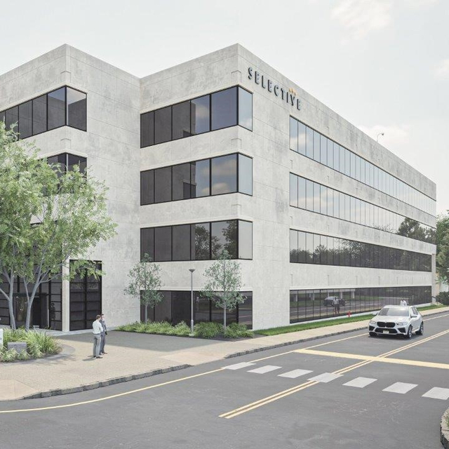 Cushman & Wakefield Arranges 122,525-Square-Foot Headquarters Lease for Selective Insurance Group in Short Hills, New Jersey