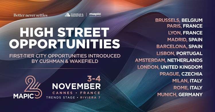 MAPIC 2026 - High street opportunities panels