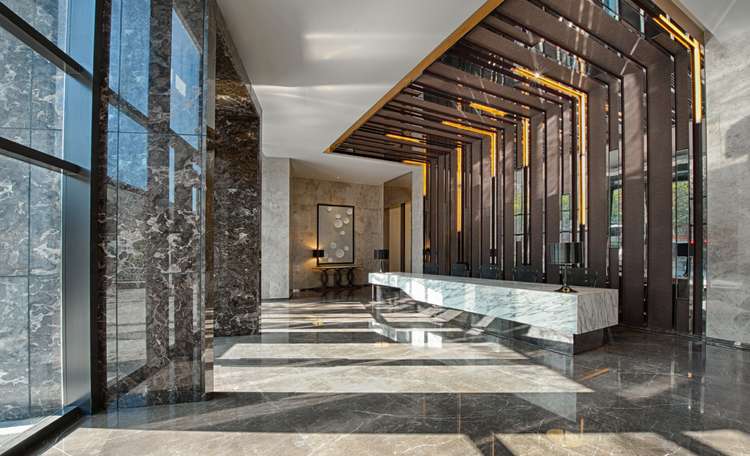 hotel lobby