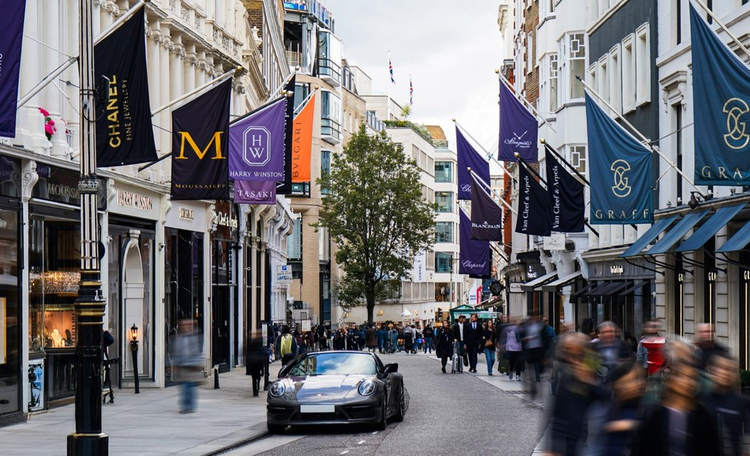 London’s New Bond Street Named World’s Most Expensive Retail Destination For First Time