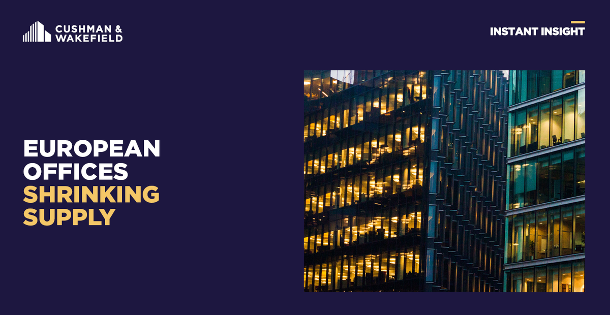 European Offices: Shrinking Supply