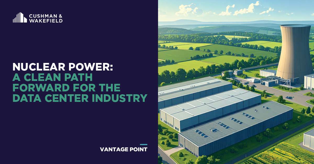 Nuclear Power: A clean path forward for the data center industry