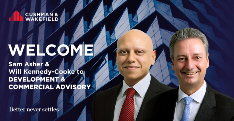 Cushman & Wakefield appoints Sam Asher, Will Kennedy-Cooke to Development & Commercial Advisory team