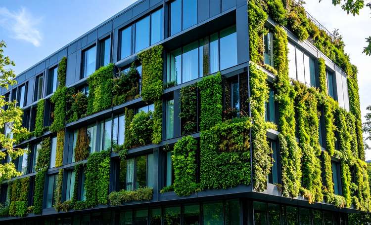  Modern eco-friendly office building