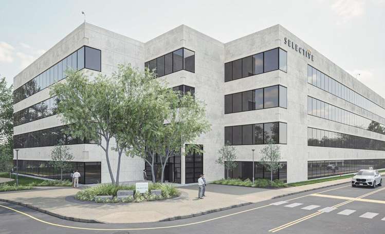 Cushman & Wakefield Arranges 122,525-Square-Foot Headquarters Lease for Selective Insurance Group in Short Hills, New Jersey